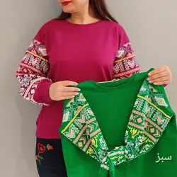 بلوز آستین مینیاتوری کد:1296