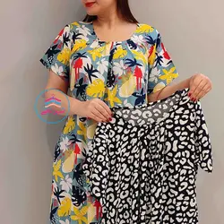 پیراهن گل کد:1332