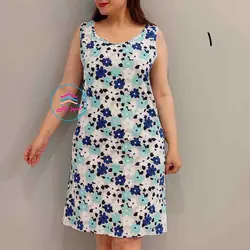 پیراهن طرحدار باریس کد:1358