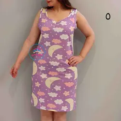 پیراهن طرحدار باریس کد:1358