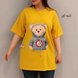 تیشرت خرسی بنددار کد:1348