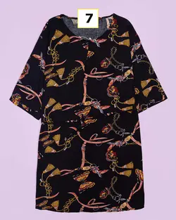 پیراهن کوتاه نخی