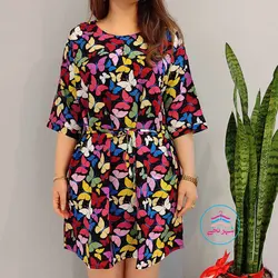 پیراهن کوتاه نخی