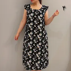 پیراهن  فانتزی با بند قابل تنظیم  کد:1466