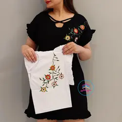 سارافن چیندار گلدوزی کد:1481 - فروشگاه اینترنتی شهر نخی