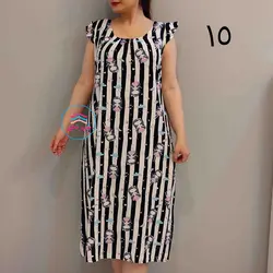 پیراهن فانتزی آستین چیندار کد:1492 - فروشگاه اینترنتی شهر نخی