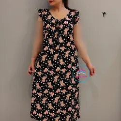 پیراهن فانتزی آستین چیندار کد:1492 - فروشگاه اینترنتی شهر نخی