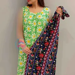 پیراهن آستین حلقه ای کد:1501