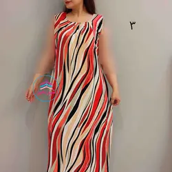 پیراهن آستین حلقه ای کد:1501