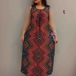 پیراهن آستین حلقه ای کد:1501