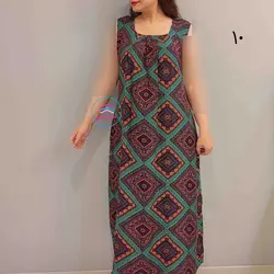 پیراهن آستین حلقه ای کد:1501