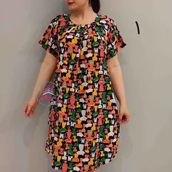 پیراهن نخی کد:1518