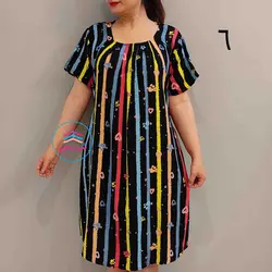 پیراهن نخی کد:1518