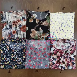 پیراهن نخی بلند کد1519