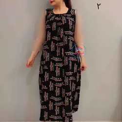 پیراهن آستین حلقه ای کد: 1563