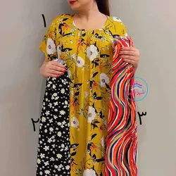 پیراهن نخی کد: