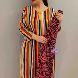 پیراهن ساحلی آستین بلند کد:1576