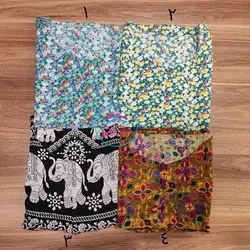 پیراهن نخی بلند کد:1574