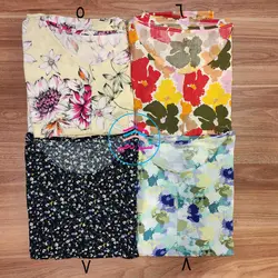 پیراهن نخی بلند کد:1574