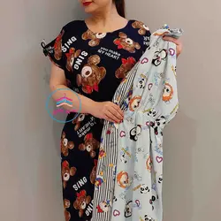 پیراهن نخی کمرکش کد:1601