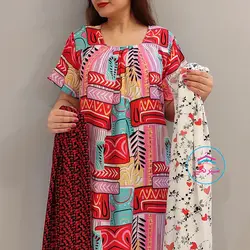 پیراهن نخی کد:1617