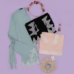 بلوز گیپور دار