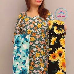 پیراهن ساحلی بلند کد 741