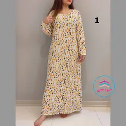 پیراهن ساحلی بلند کد 741