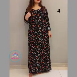 پیراهن ساحلی بلند کد 741