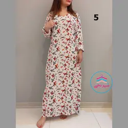پیراهن ساحلی بلند کد 741
