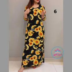 پیراهن ساحلی بلند کد 741