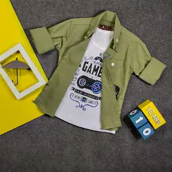 ست پیراهن و تاپ پسرانه کد 6611