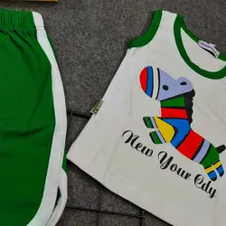 تاپ شورت پسرانه گورخر کد 5814