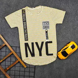 تیشرت پسرانه راه راه NYC کد 5817