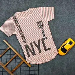 تیشرت پسرانه راه راه NYC کد 5817