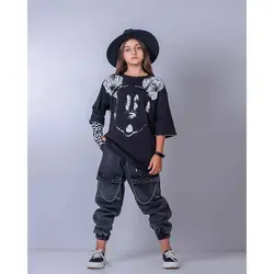 ست تیشرت لش و شلوار پسرانه طرح میکی موس کد6890