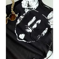 ست تیشرت لش و شلوار پسرانه طرح میکی موس کد6890