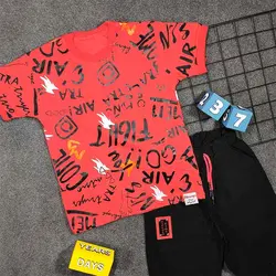 ست تیشرت شلوارک پسرانه اینستا کد 7978