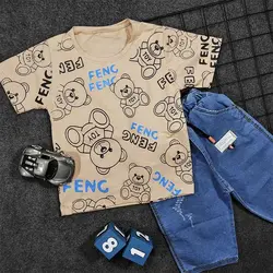 تیشرت شلوارک جین پسرانه TOY کد 7928