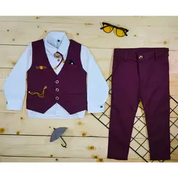 ست جلیقه و شلوار پسرانه کد 4568