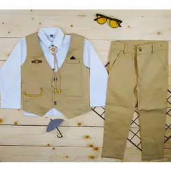 ست جلیقه و شلوار پسرانه کد 4568