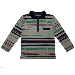 بلوز پسرانه یقه دار راه راه پیشتاز