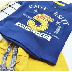 تیشرت شلوارک کتان پسرانه 5 کد 5949