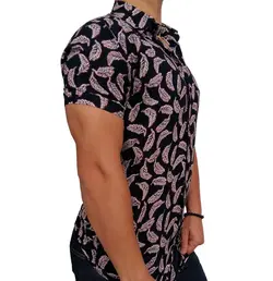 پیراهن هاوایی مردانه پر