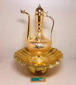 گلاب پاش برنجی 30س - صنایع دستی هنرکادو