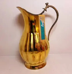 پارچ سماور برنجی2 طرح8ترک - صنایع دستی هنرکادو