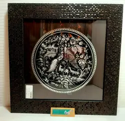 لوح مسی سفيد 36*36 س - صنایع دستی هنرکادو