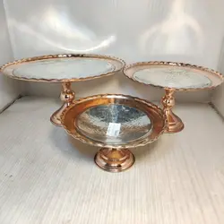 شیرینی خوری چکشی کعبدار 32س - صنایع دستی هنرکادو