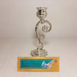 شمعدان نقره 13س - صنایع دستی هنرکادو