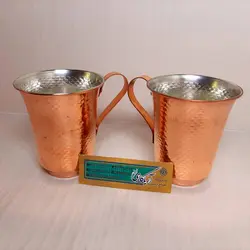 لیوان مس زنجان بزرگ - صنایع دستی هنرکادو